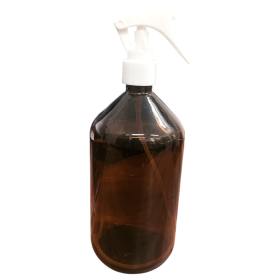 VIDRO ÂMBAR 500ML COM VÁLVULA GATILHO