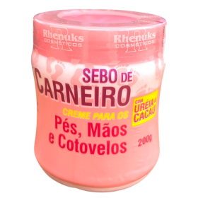 CREME PARA PÉS E MÃOS SEBO DE CARNEIRO 200G