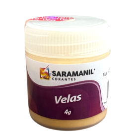 CORANTE EM PÓ P/VELA CINTILANTE DOURADO 4G