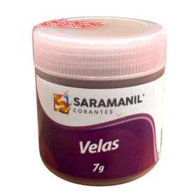 CORANTE EM PÓ P/VELA LILÁS 7G