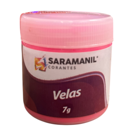 CORANTE EM PÓ P/VELA MAGENTA FLUORESCENTE 7G