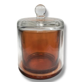 CÚPULA DE VIDRO DOMUS ÂMBAR 210ML