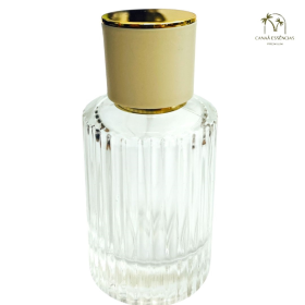 PORTA PERFUME 50ML COM VÁLVULA E SOBRETAMPA