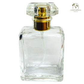 PORTA PERFUME 30ML C/VÁLVULA E SOBRETAMPA