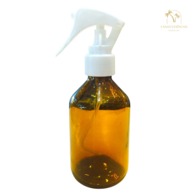 VIDRO ÂMBAR 150ML COM VÁLVULA GATILHO