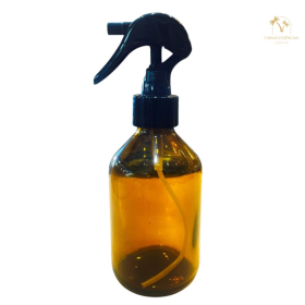 VIDRO ÂMBAR 150ML COM VÁLVULA GATILHO