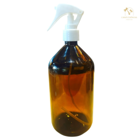 VIDRO ÂMBAR 250ML COM VÁLVULA GATILHO