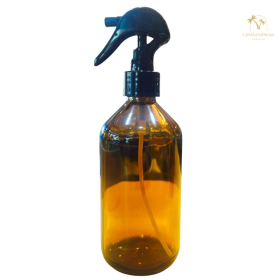 VIDRO ÂMBAR 250ML COM VÁLVULA GATILHO