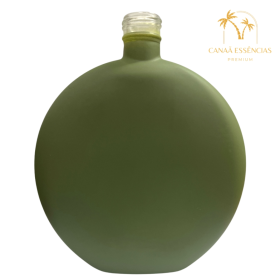 VIDRO LUMA 500ML VERDE MILITAR