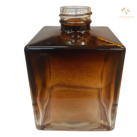 VIDRO CUBE 250ML ÂMBAR DEGRADÊ R.28/410