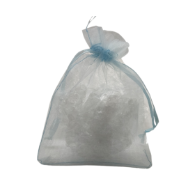 SAQUINHO DE ORGANZA AZUL 9X12 C/10 UN.