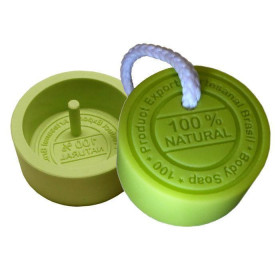 FORMA SILICONE 100% NATURAL FURADA